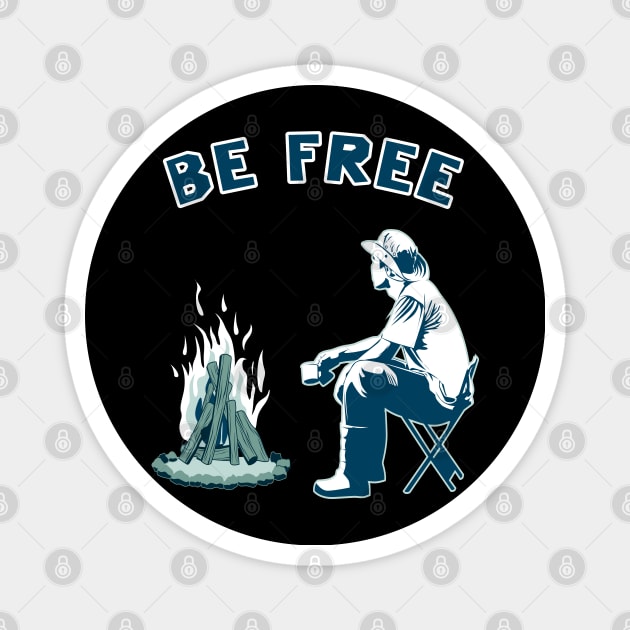 Be Free Magnet by Blended Designs